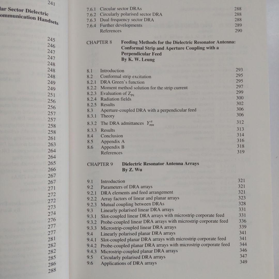 洋書 Dielectric Resonator Antennas