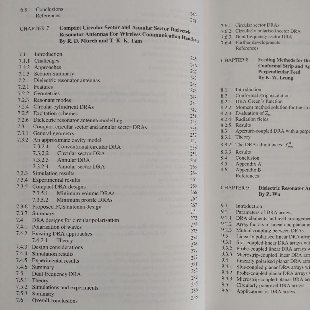 洋書 Dielectric Resonator Antennas