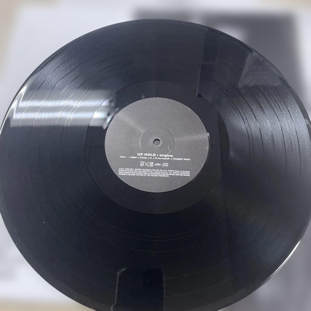 UP HOLD : engine 新品LPレコード
