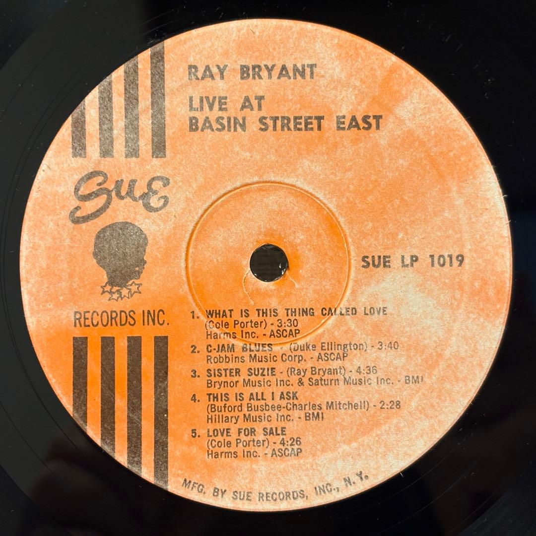 Ray Bryant – Live At Basin Street レコード