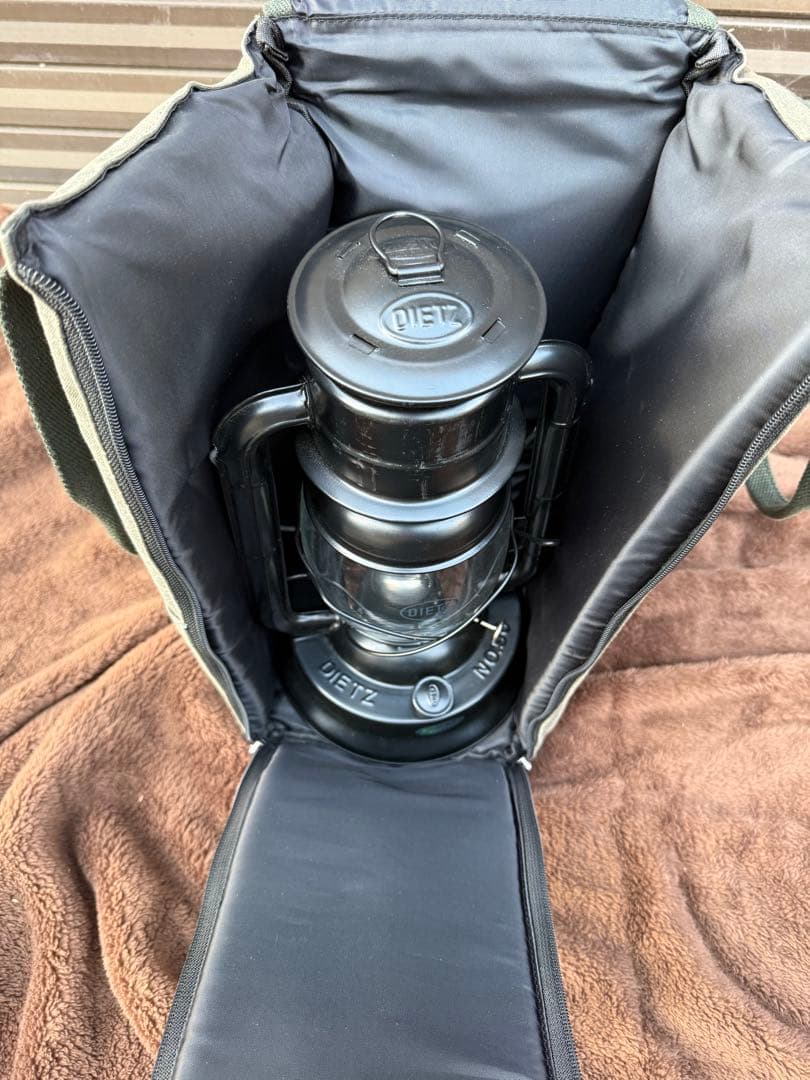 DIETZ デイツ 90 D-LITE　ハリケーンランタン　ブラック　おまけ付き