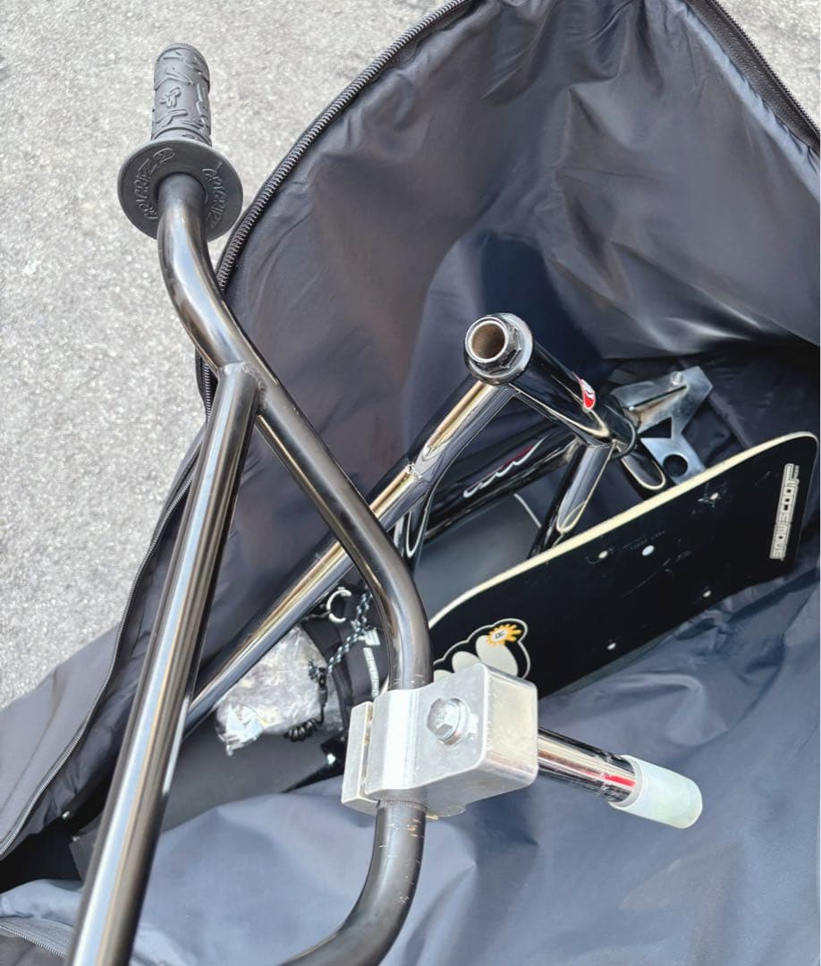 スノースクート　メッキフレーム　非貫通ブッシュ