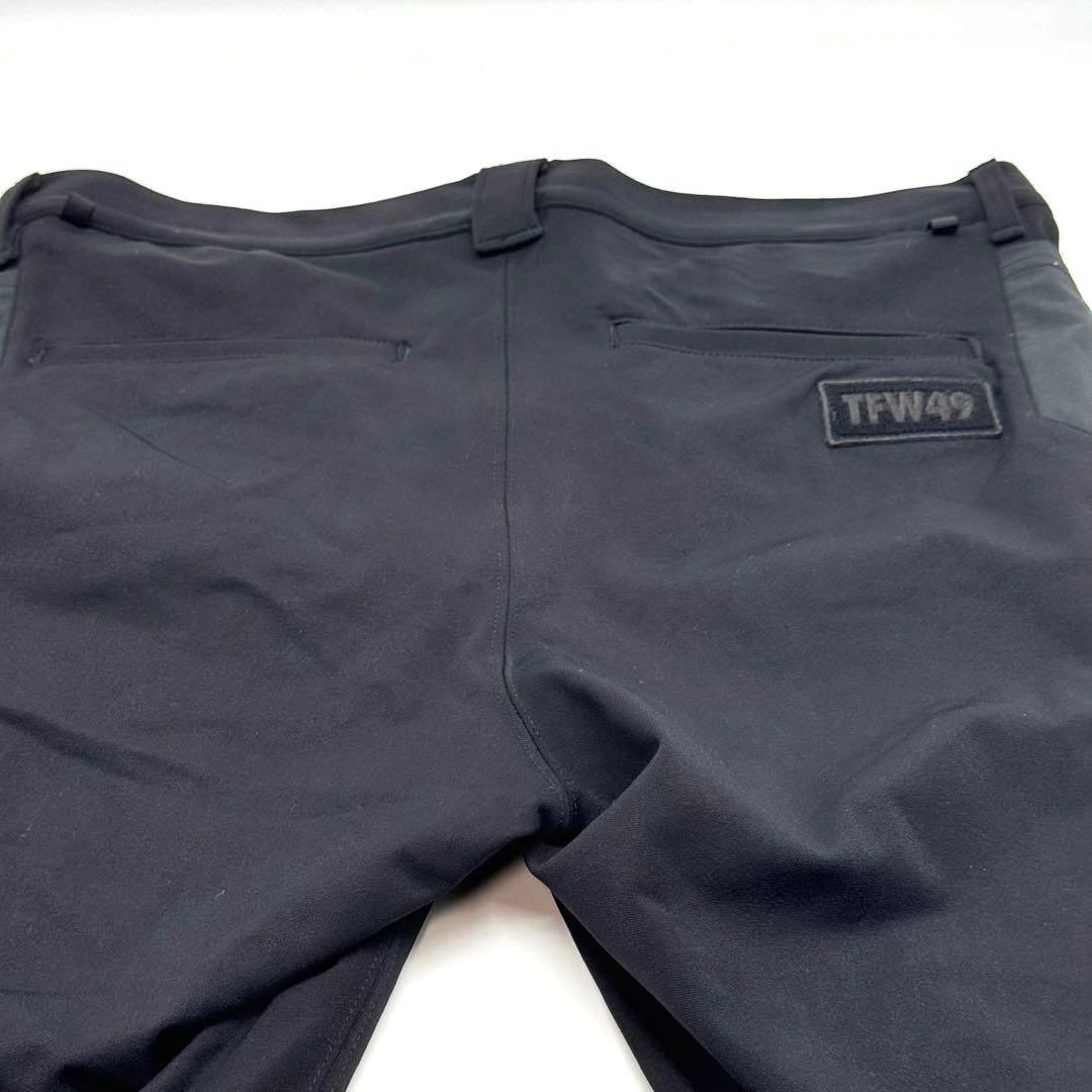 TFW49 ブラック 4wayストレッチフィット ゴルフパンツ 良美品　メンズM