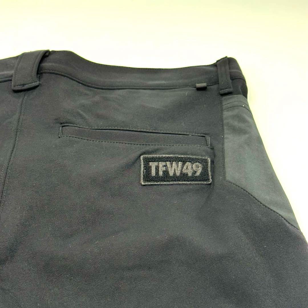 TFW49 ブラック 4wayストレッチフィット ゴルフパンツ 良美品　メンズM