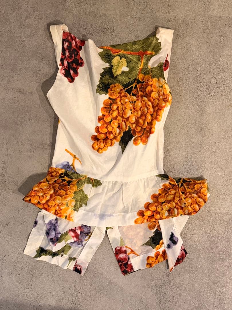 Vivienne Westwood アングロマニア ブドウ柄 コルセットビステェ