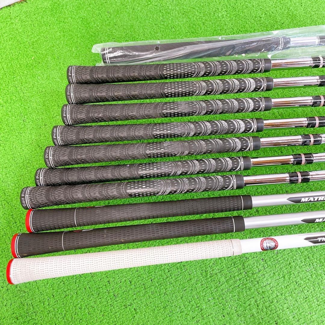 貴重レフティ　メンズ　テーラーメイド　エアロバーナー　ゴルフセット　左打ち11本