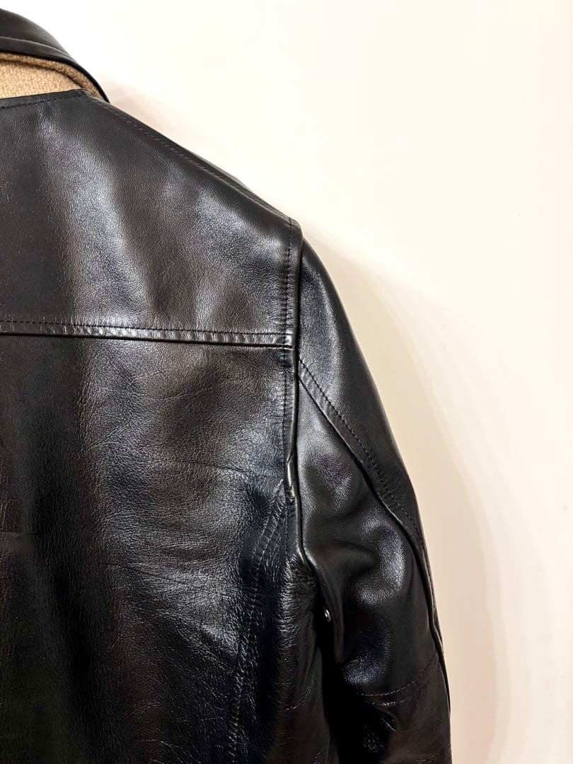 【美品】BY GLADHAND ホースハイド カーコート 定価￥217,800