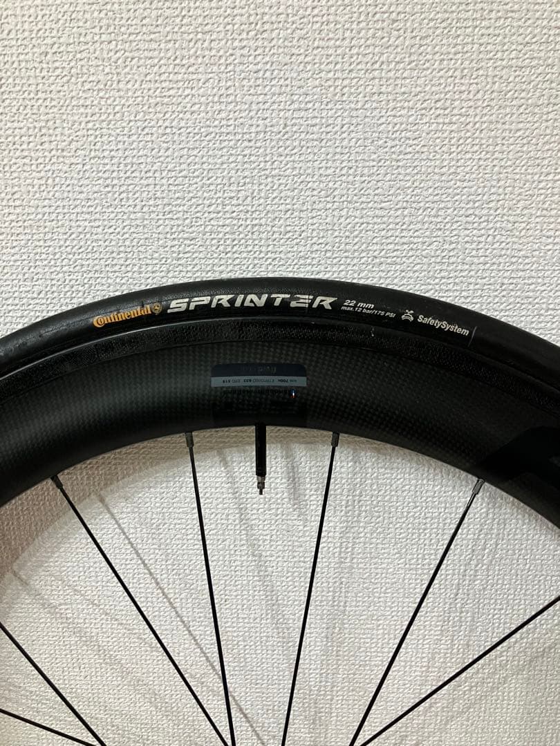 FFWD F6R チューブラーカーボンホイール　スプロケなし