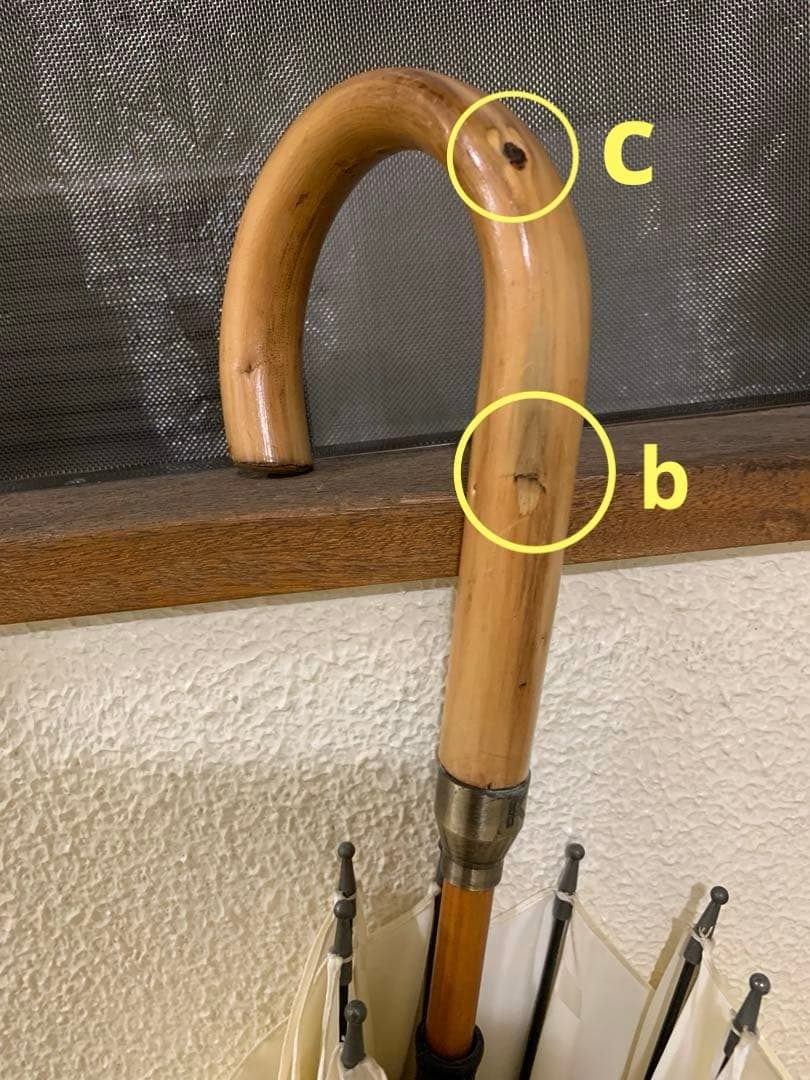 超美品KofKRIZIA豹ヒョウ柄長傘ゴールド超大判高級オーロラ雨傘強力撥水加工