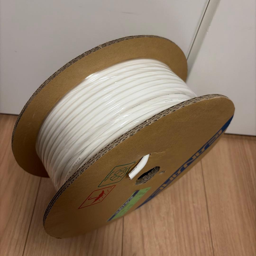 カナレ　スピーカーケーブル白