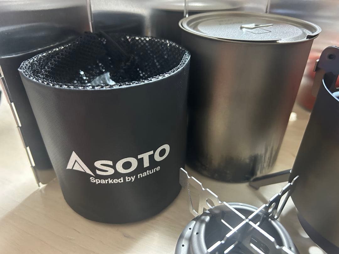 MSR ポケットロケット2 SOTO チタンポット750 ウッドストーブなどなど