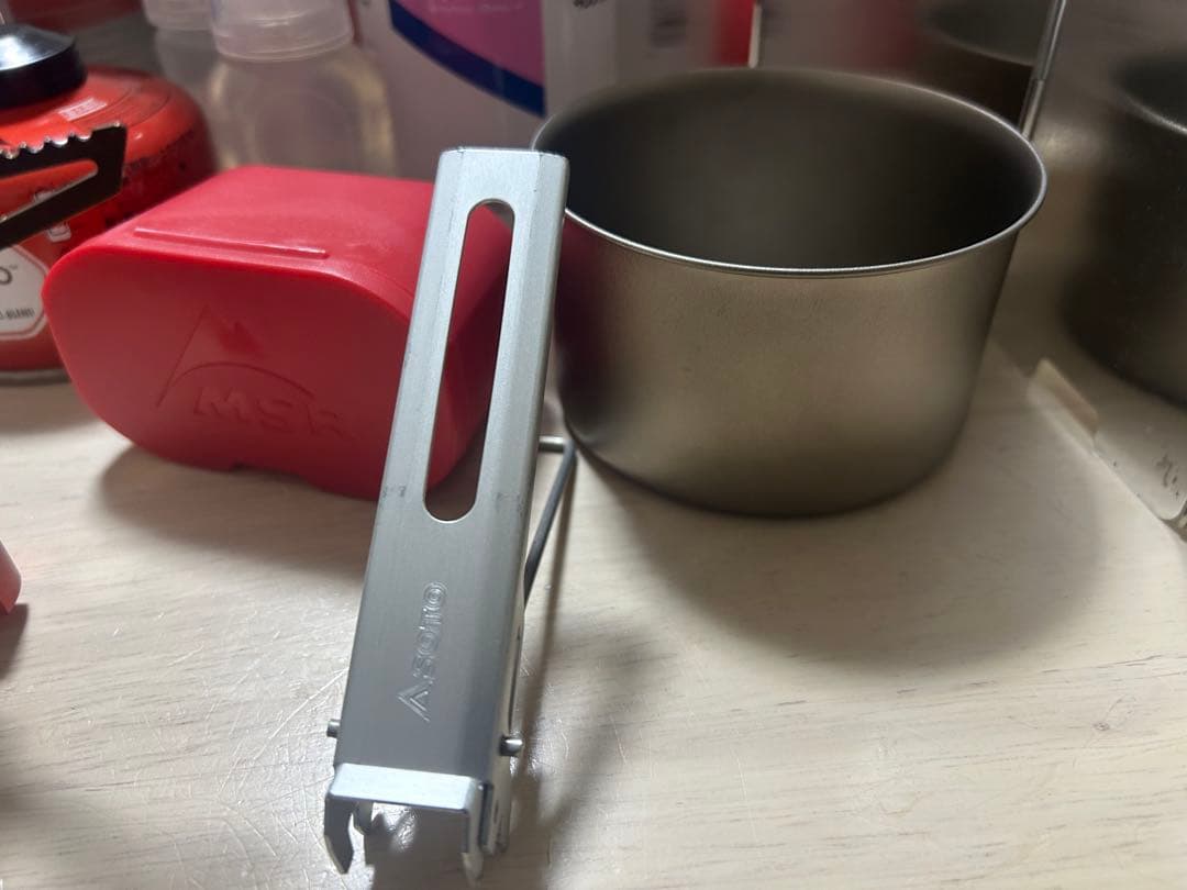 MSR ポケットロケット2 SOTO チタンポット750 ウッドストーブなどなど