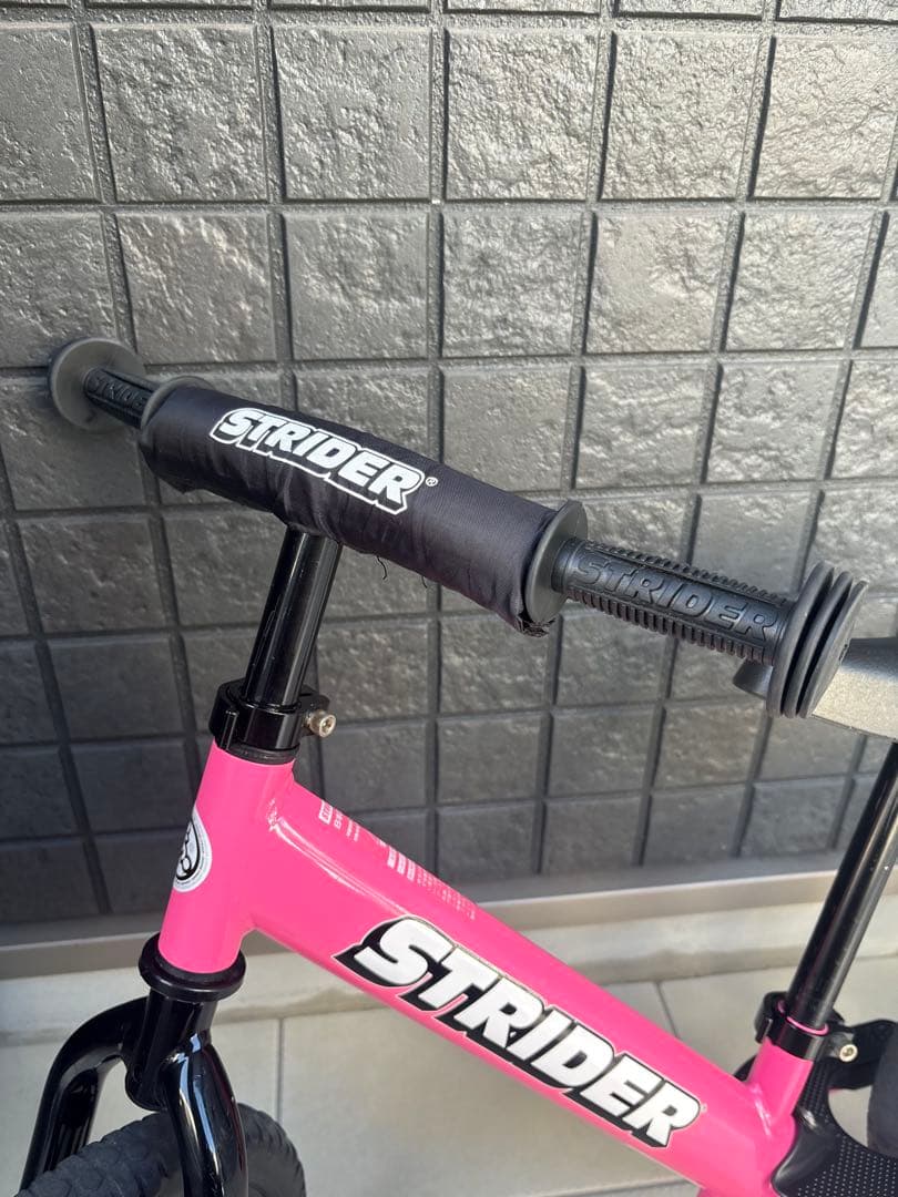 美品STRIDER バランスバイク 12インチ ピンク