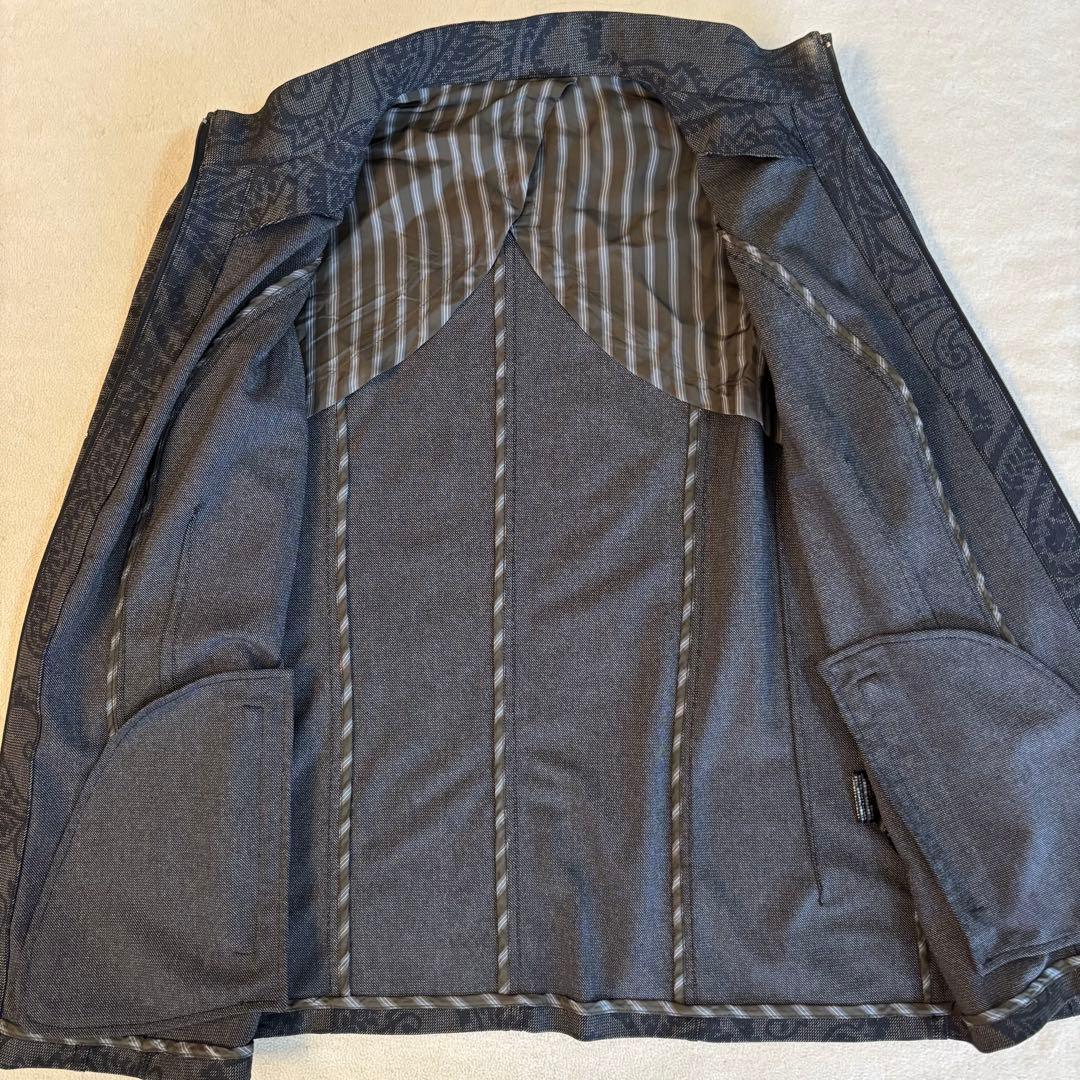 伊太利屋 15号XL キラキラ ペイズリー 上品ジャケット 春秋