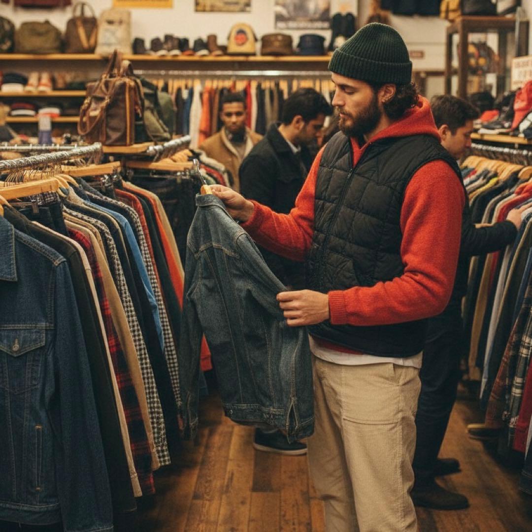 90s USA製 Walls ウォールズ キルティング ベスト ブラック