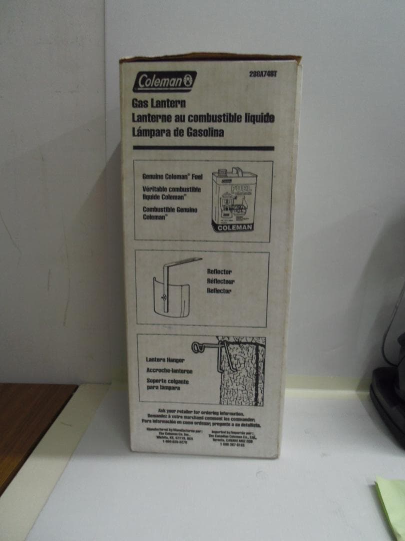 【中古】Coleman コールマン　ガスランタン　288A746T 数回使用