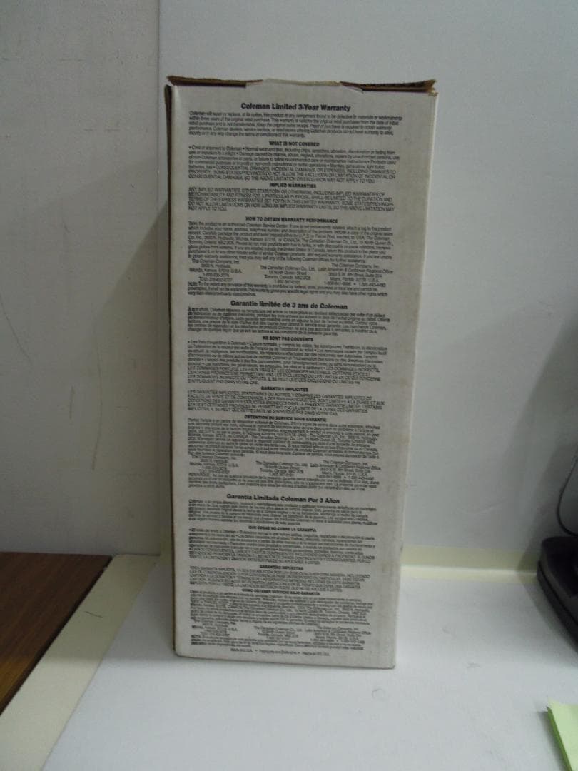 【中古】Coleman コールマン　ガスランタン　288A746T 数回使用