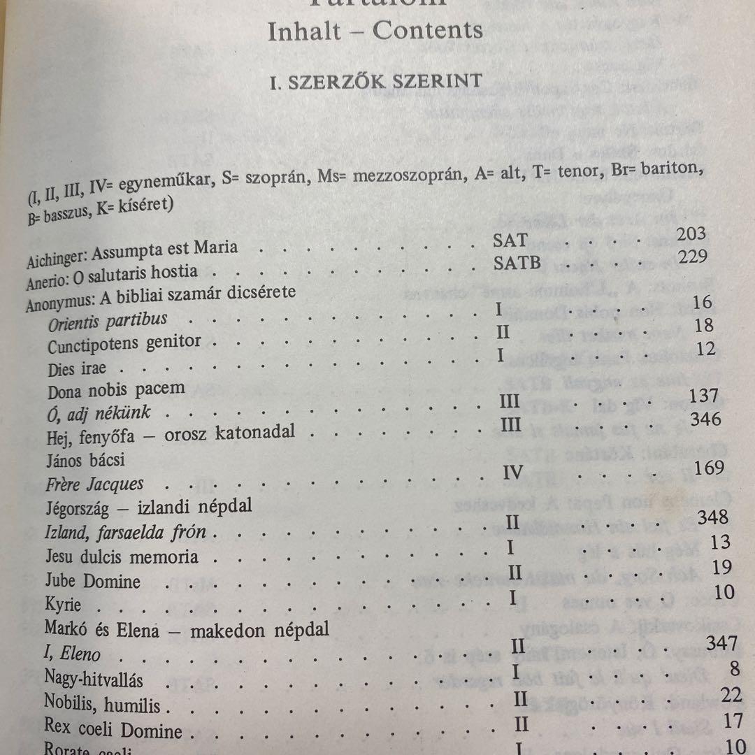 Ezer ev Korusa 千年の合唱曲　ムジカブダペスト　布装丁　希少