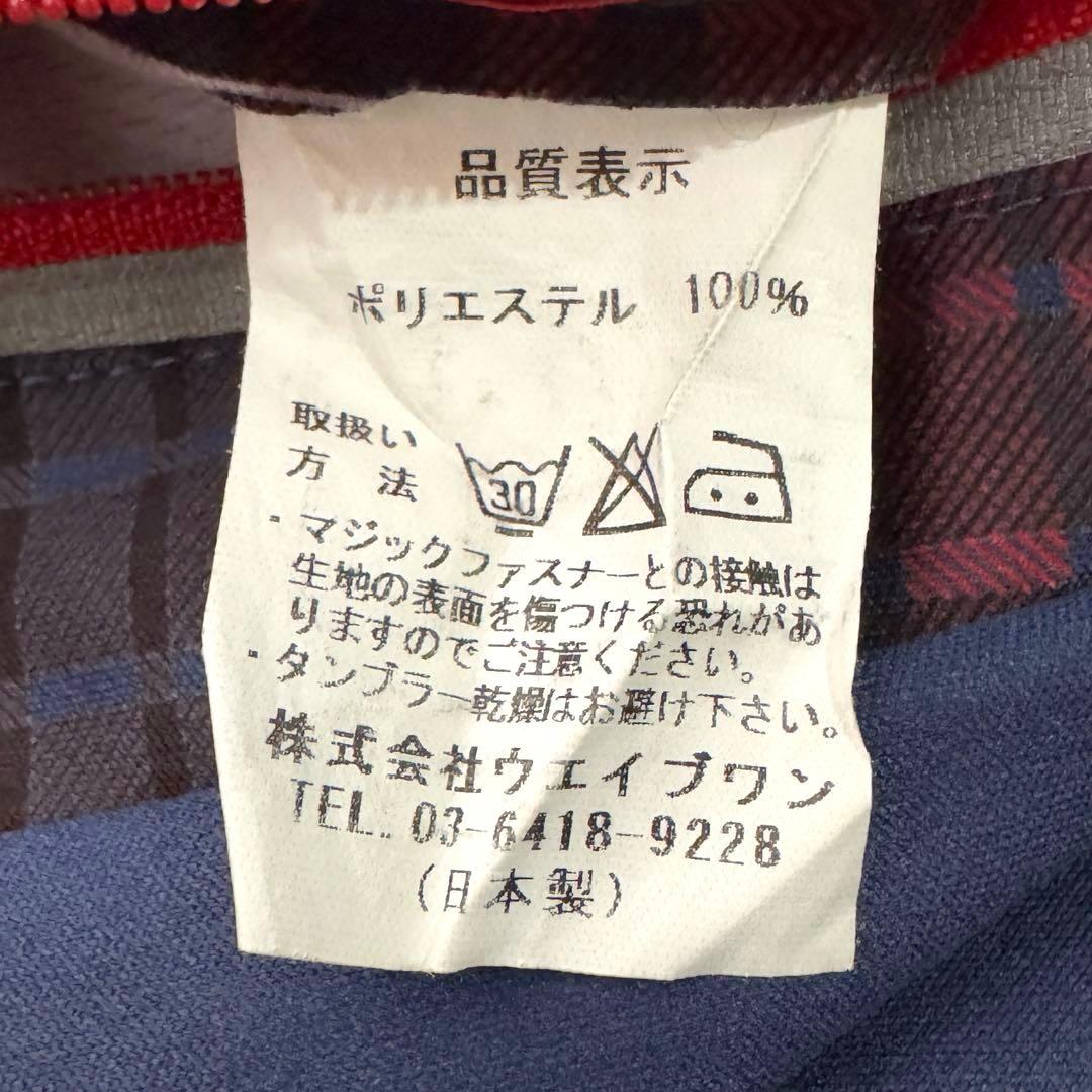 未使用級　カペルミュール　サイクルジャケット　チェック　総柄　レディース　希少