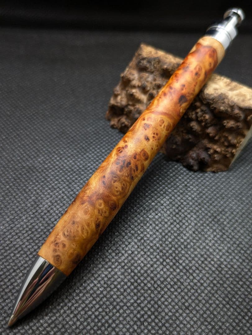 特上杢 アンボイナバール 紅白 (本花梨紅白) 三神シャープ1100