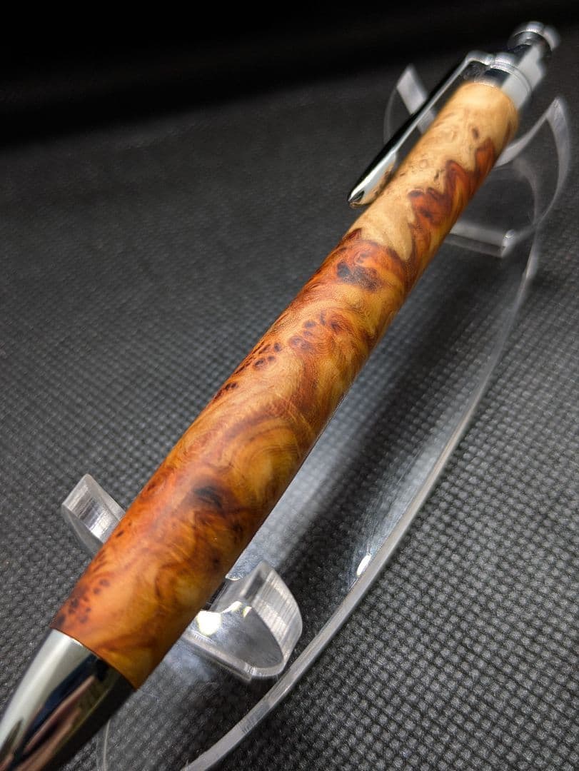 特上杢 アンボイナバール 紅白 (本花梨紅白) 三神シャープ1100