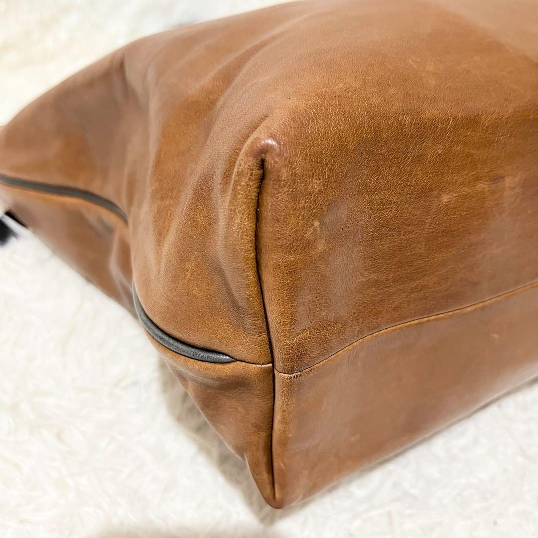 COACH コーチ　トートバッグ 肩掛け A4可 大容量 オールレザー