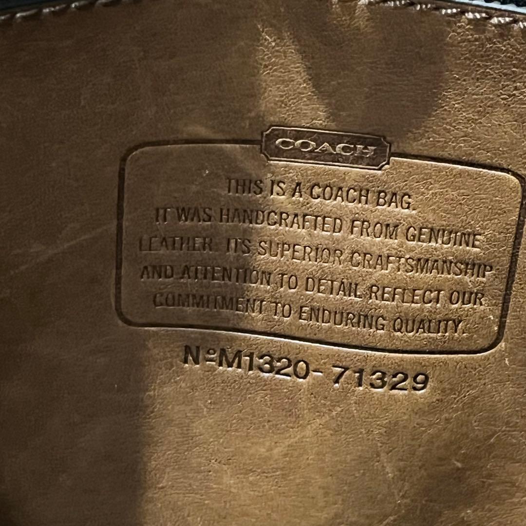 COACH コーチ　トートバッグ 肩掛け A4可 大容量 オールレザー