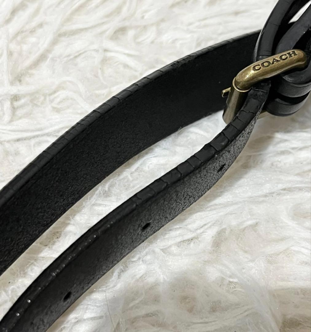 COACH コーチ　トートバッグ 肩掛け A4可 大容量 オールレザー