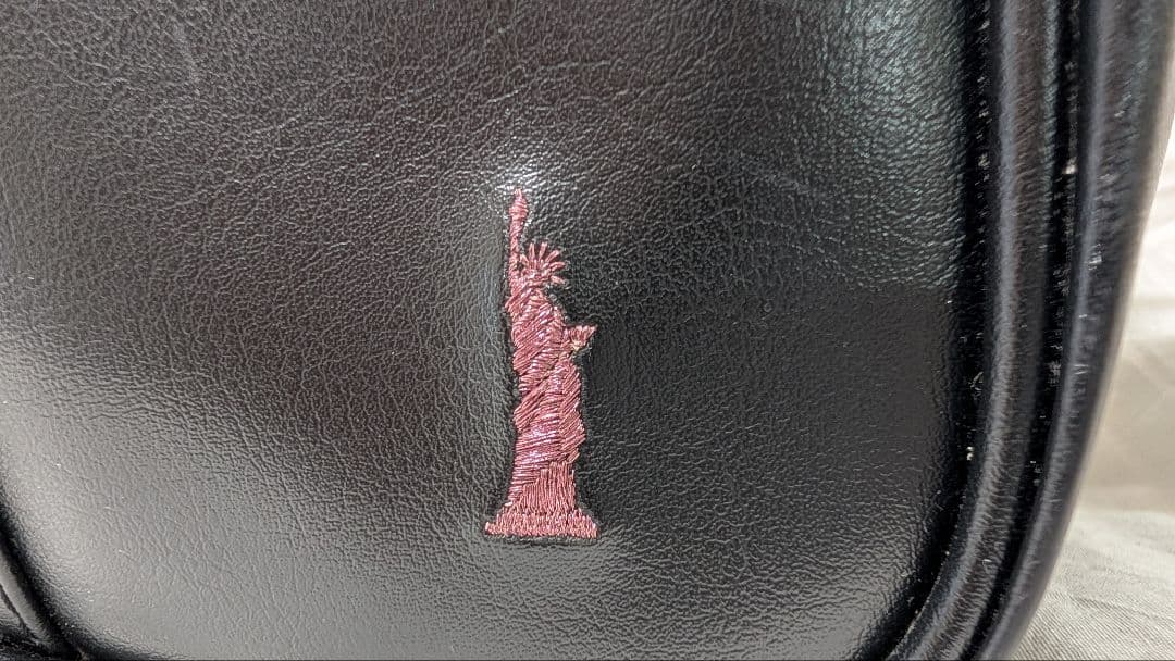 美品 EASTBOY スクールバッグ 黒 ブラック 桜女神　ピンク