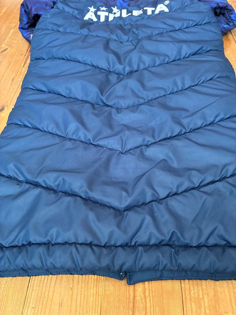 ATHLETA アスレタ ダウンベンチコート160 美品