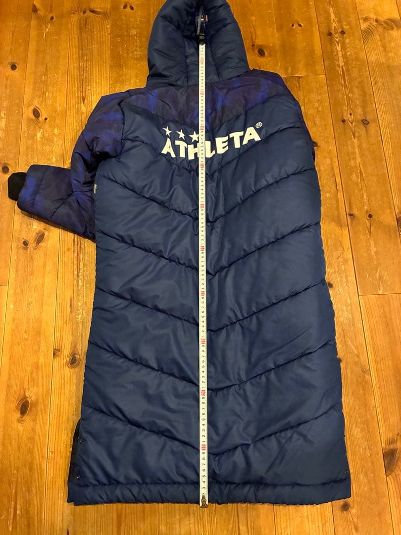 ATHLETA アスレタ ダウンベンチコート160 美品