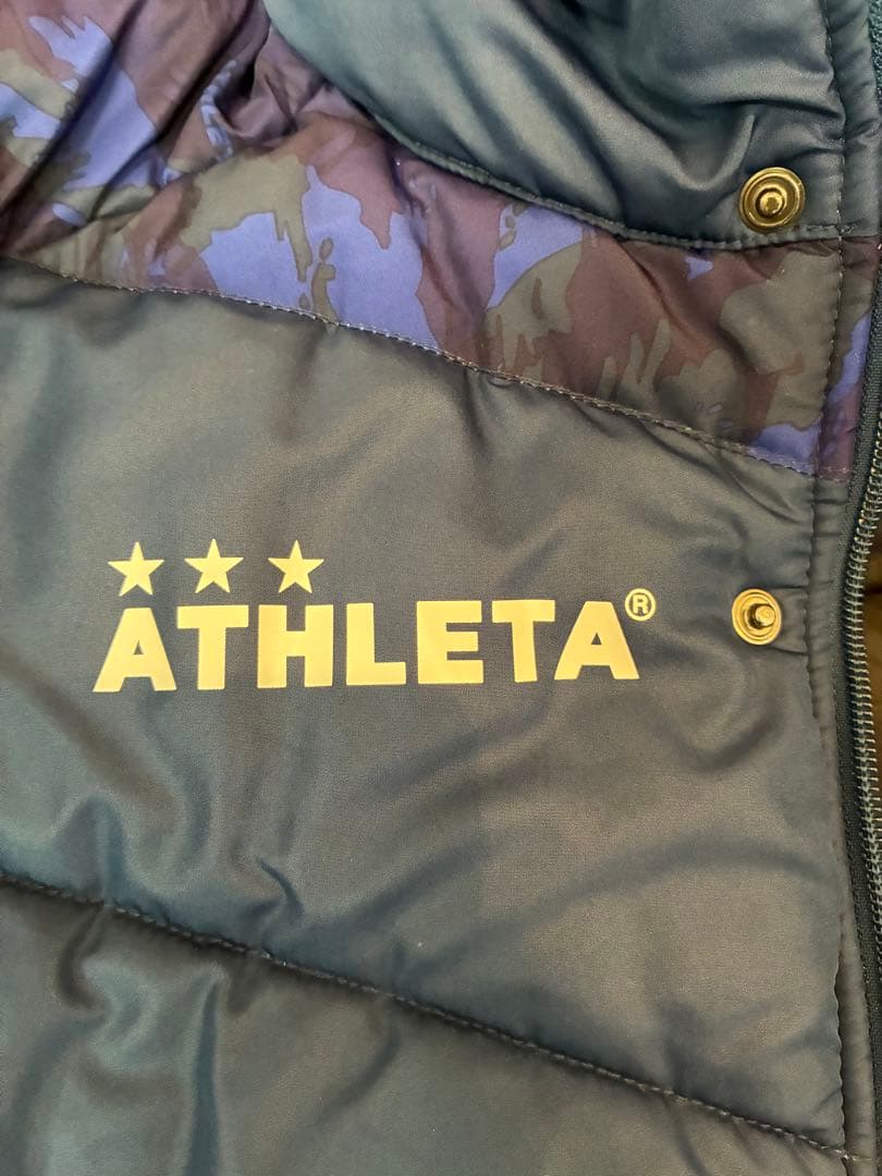 ATHLETA アスレタ ダウンベンチコート160 美品