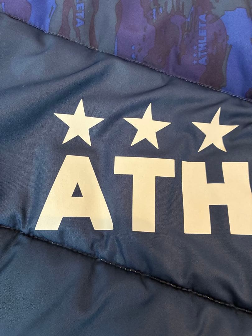 ATHLETA アスレタ ダウンベンチコート160 美品