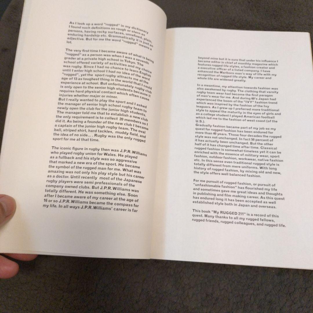 アート・デザイン・音楽 MY RUGGED 211 UNFASHIONABLE FASHION