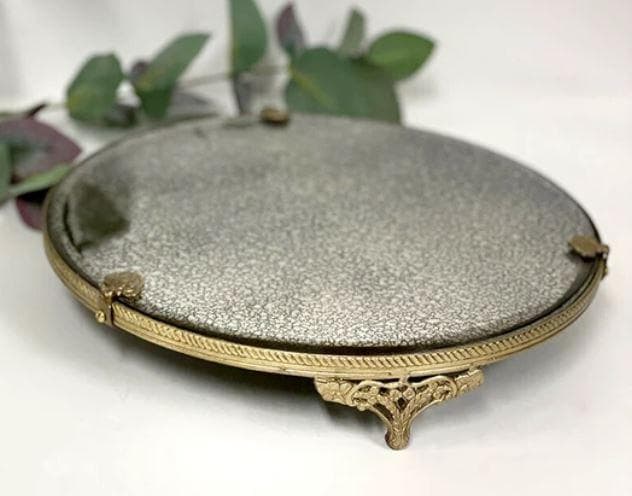 ミラートレー ゴールド アンティーク ディスプレイ 84306TT-GD