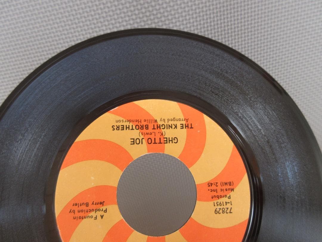 ★THE KNIGHT BROTHERS / GHETTO JOE★Single