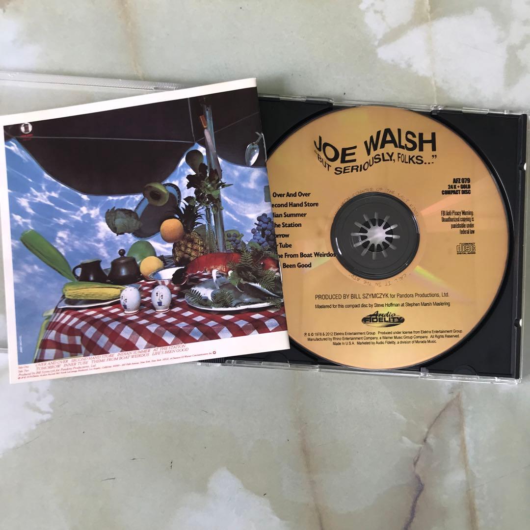 洋楽 JOE WALSH / But Seriously,Follks...