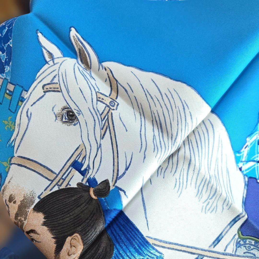 新品未使用タグ付き。 エルメススカーフ カレ90 エルメスの職人たち。