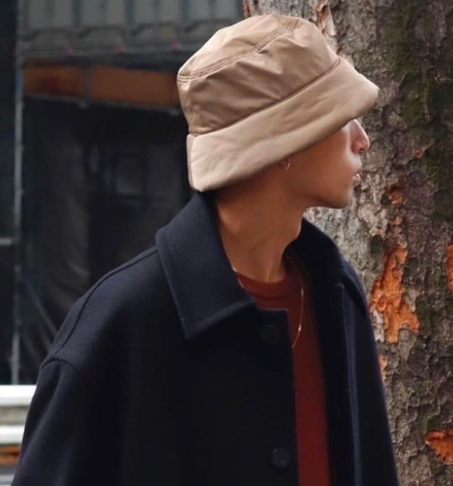 新品 COMESANDGOES PADDED BRIM HAT L ベージュ