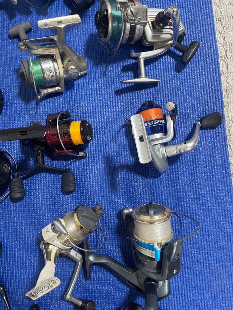 スピニングリール多数セット31個　ジャンク