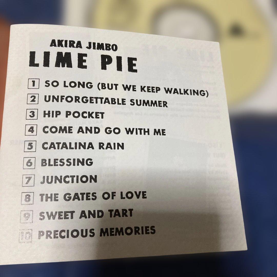 カシオペア　神保彰　AKIRA JIMBO .LIME PIE ALCA-525
