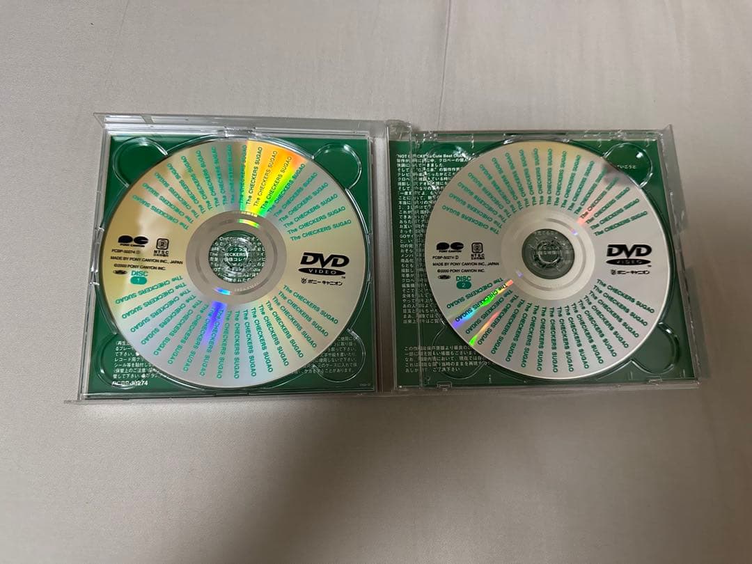 THE CHECKERS 素顔1,2,3 DVD チェッカーズ