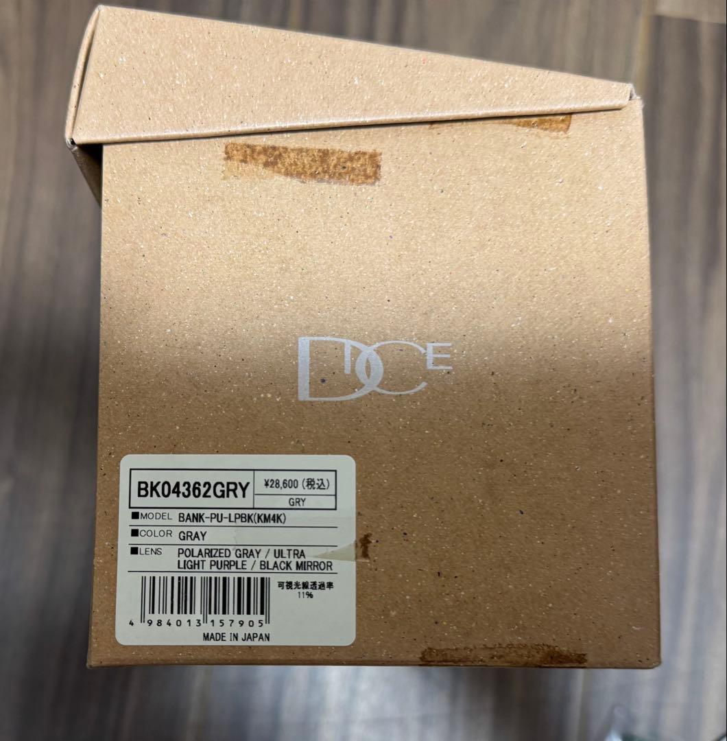 新品 激レア DICE KM4K ゴーグル