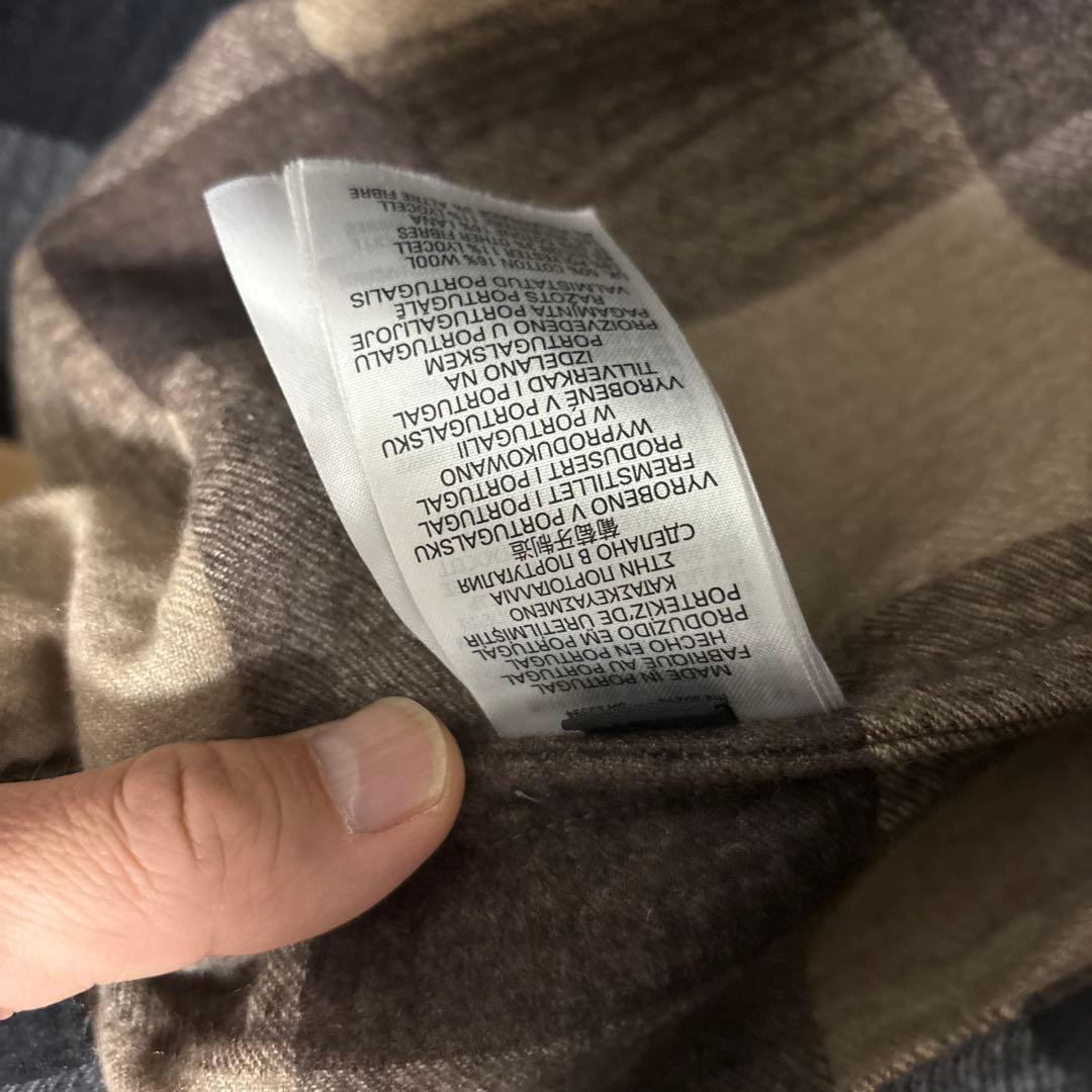 正規品ディーゼル　S-NAUMAN ネルシャツジャケット　サイズXL