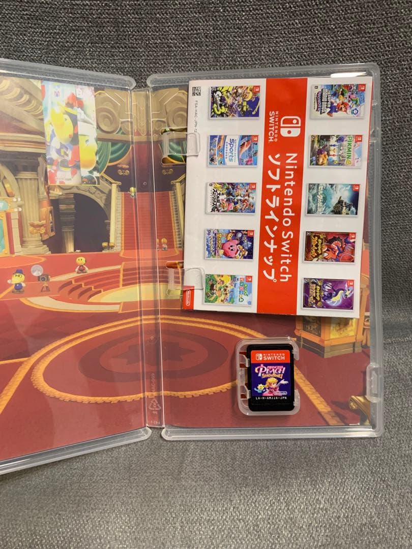 Switchソフト　星のカービィ　ポッ拳　ピーチ