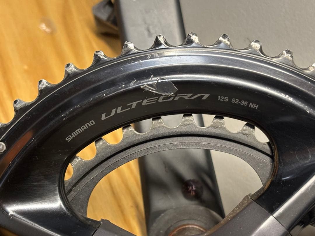 Shimano ULTEGRA 12S FC-R8100 ペダル付き