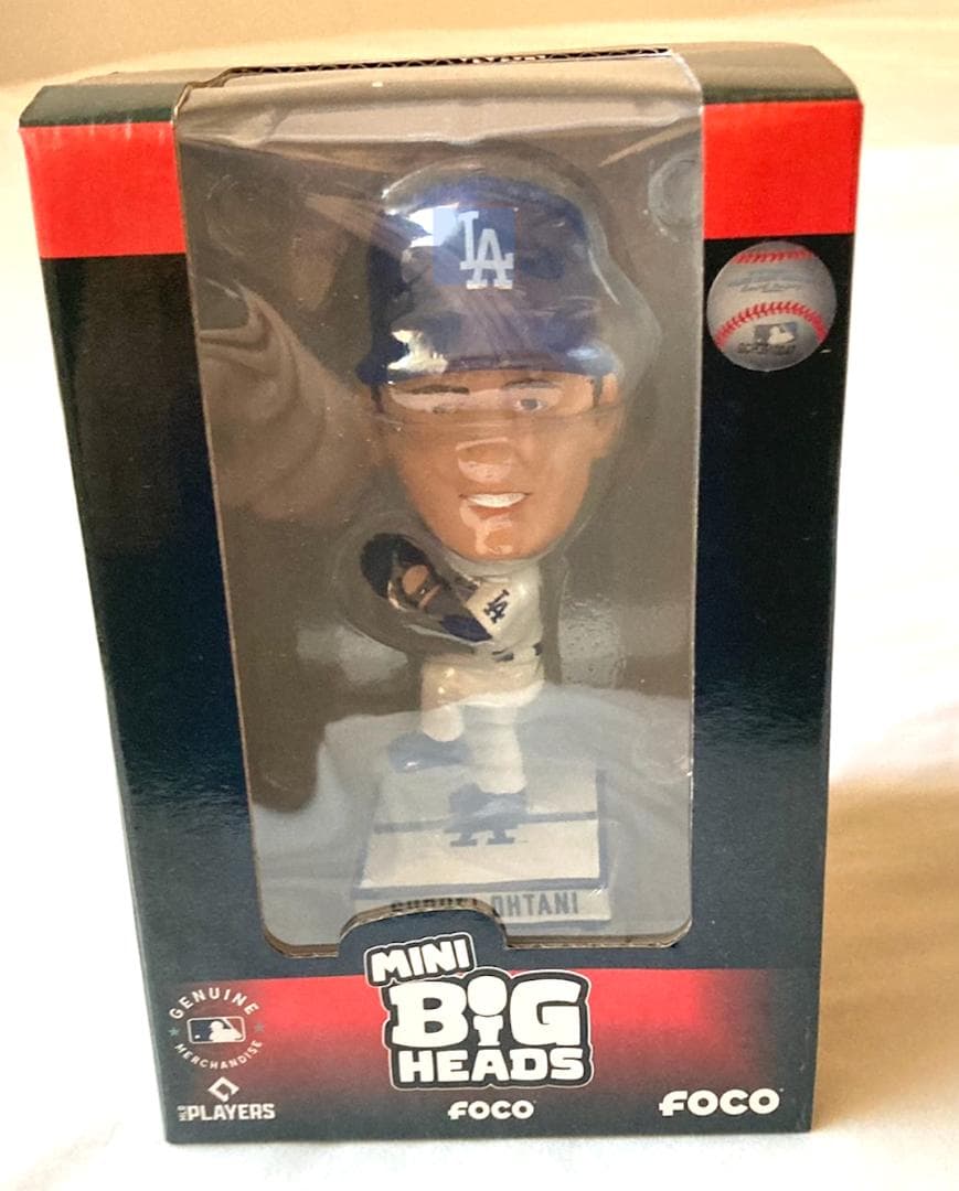 【10000体限定】大谷翔平 ドジャース バブルヘッド人形 4.5インチ 投手