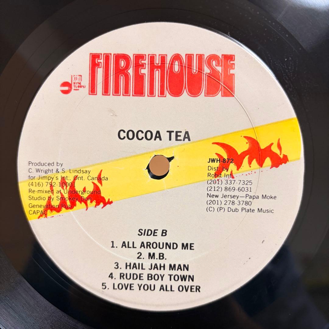 Killer！Cocoa Tea LP Firehouseレゲエ レコード