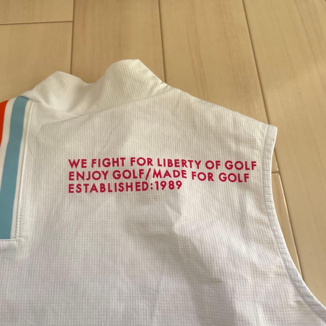 【状態良】パーリーゲイツ ノースリーブハイネックシャツ サイズ1