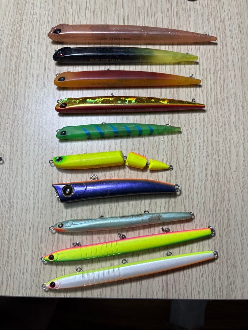 バチ抜けルアーセット　10個